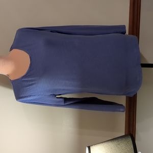 Faded Glory Violet colored long  t-shirt. Women's L/G (12-14)